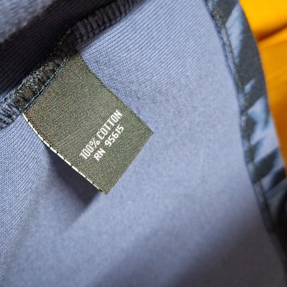 RAFAELLA BLUE AZTEC OPEN FRONT CARDIGAN SIZE MEDIUM - Picture 4 of 4